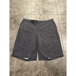 NWOT Nike Tour Performance Dri Fit‎ Flat Front Chino Golf Shorts Size 38 Grey